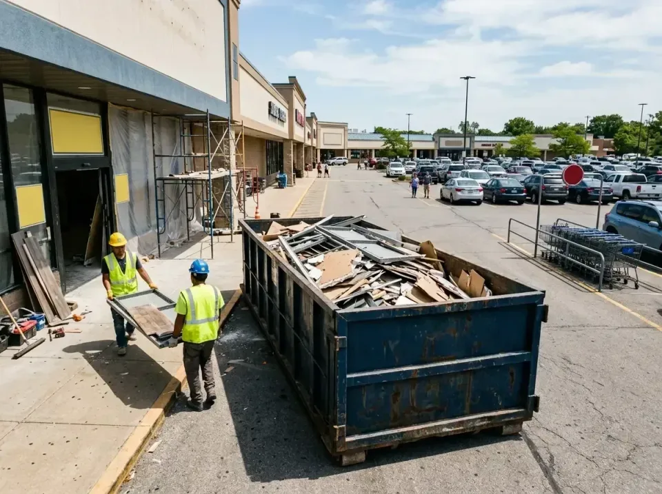 retail-store-renovation-debris-003 — frequently asked questions, Roll-off Dumpster Rentals in Green Forest, AR